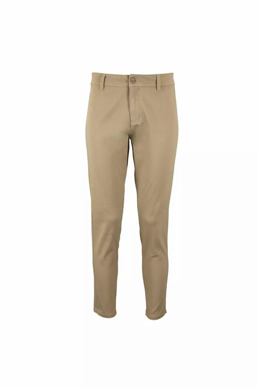 Bottoms * | Sols Womens/Ladies Jules Chino Trousers ( ) Chestnut