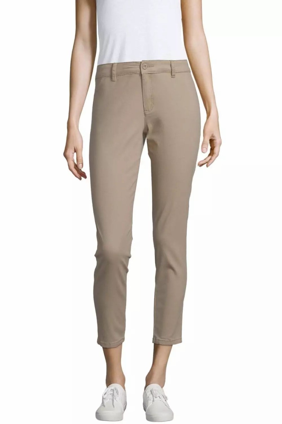 Bottoms * | Sols Womens/Ladies Jules Chino Trousers ( ) Chestnut