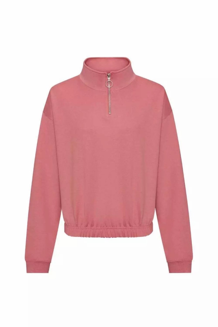 Sweatshirts & Sweaters * | Awdis Womens Cropped Sweatshirt Dusty Rose