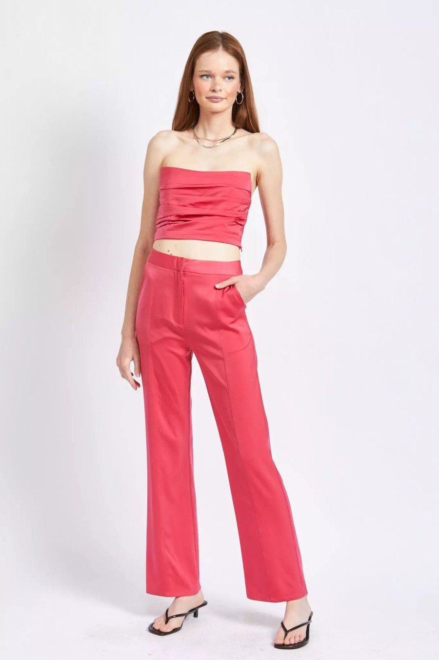 Bottoms * | Emory Park Vanessa High Rise Pants