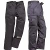 Bottoms * | Portwest Womens/Ladies Action Work Trousers / Pant ( ) Black