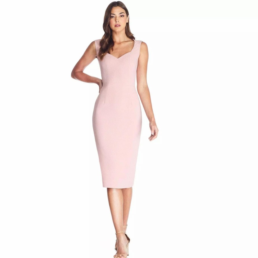 Dresses * | Dress The Population Elle Dress Blush