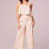 Bottoms * | B.O.G. Collective Around Joy Wide Leg Pants Tea