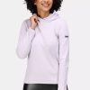 Sweatshirts & Sweaters * | Regatta Womens/Ladies Kyrielle Fleece Hoodie Lilac Frost