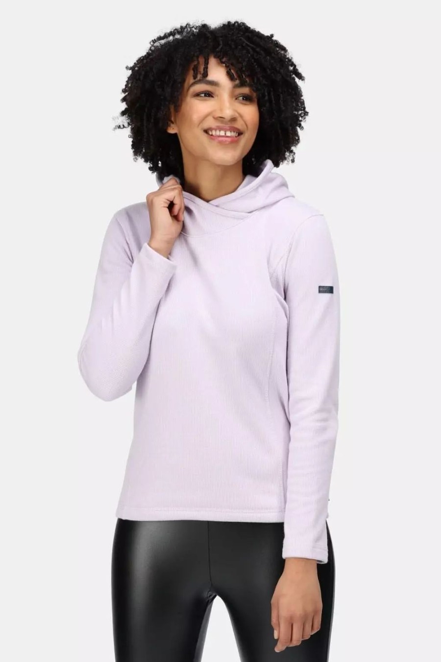 Sweatshirts & Sweaters * | Regatta Womens/Ladies Kyrielle Fleece Hoodie Lilac Frost