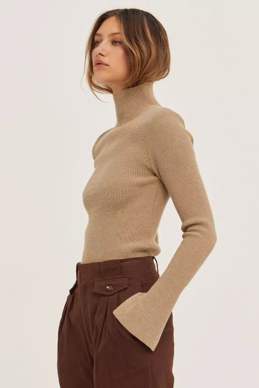 Sweatshirts & Sweaters * | Crescent Erika Knit Top