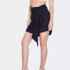 Bottoms * | Aya Officials Bora Bora Skirt Black