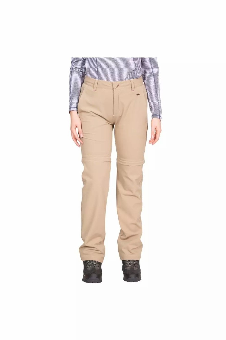 Bottoms * | Trespass Womens/Ladies Eadie Convertible Pants ( ) Wheat