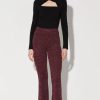 Bottoms * | Walter Baker Georgie Pant Plum Heather