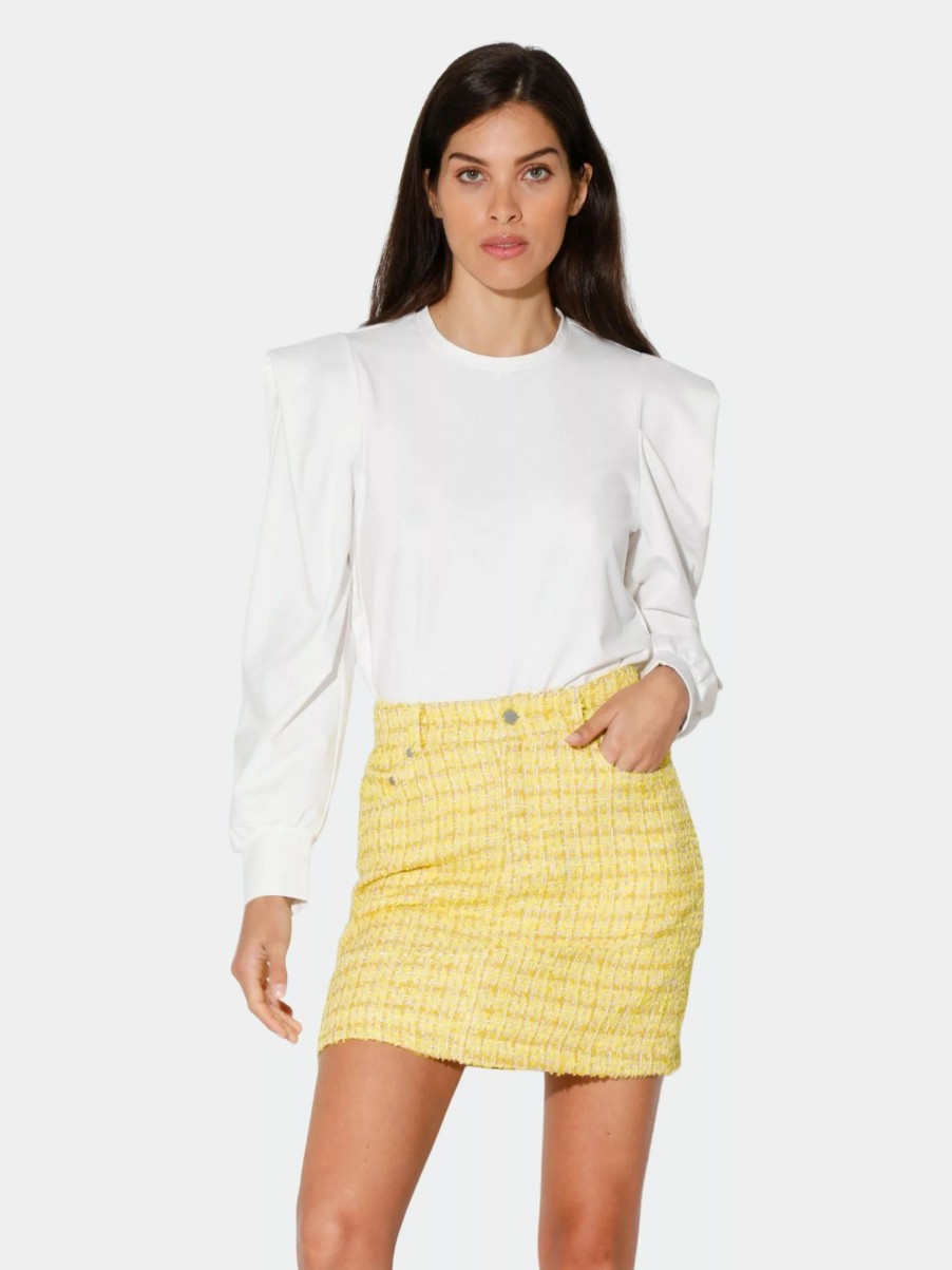 Skirts * | Walter Baker Alicia Skirt, Sunshine Tweed