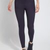 Bottoms * | Lysse Hi Waist Light Weight Vegan Suede Legging (28.5 Inseam) True Navy