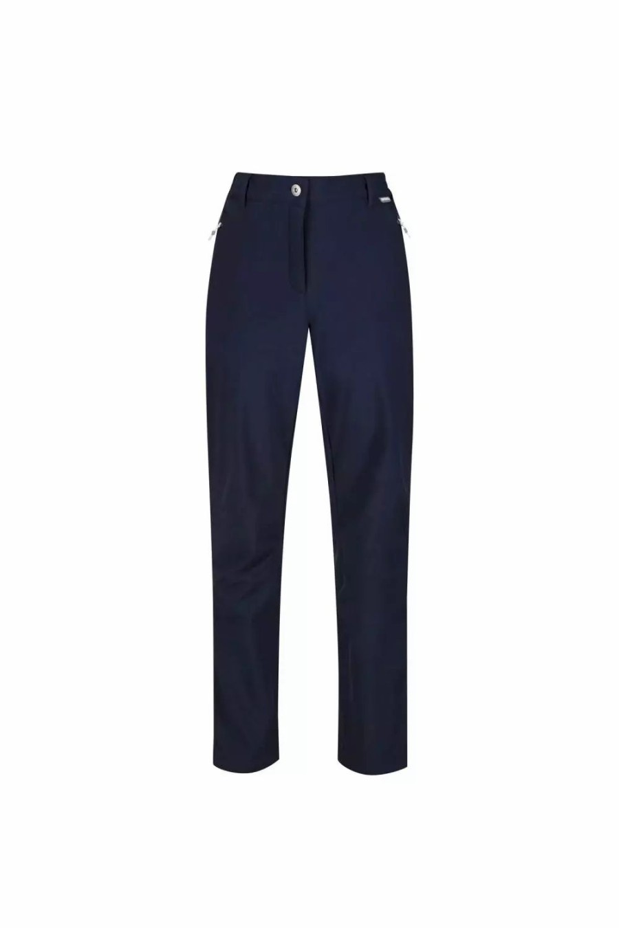 Bottoms * | Regatta Great Outdoors Womens/Ladies Geo Softshell Ii Short Leg Trousers Navy