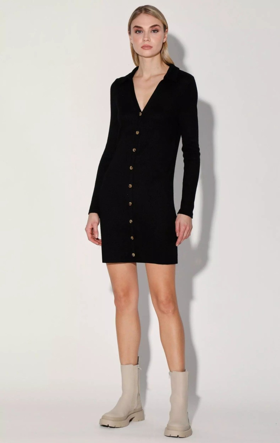 Dresses * | Walter Baker Rhonda Dress, Black