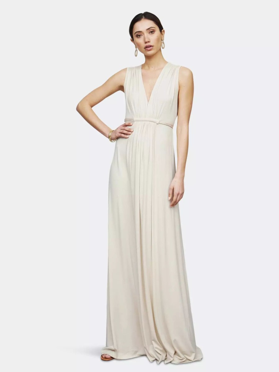 Dresses * | Rachel Pally Long Sleeveless Caftan Cream