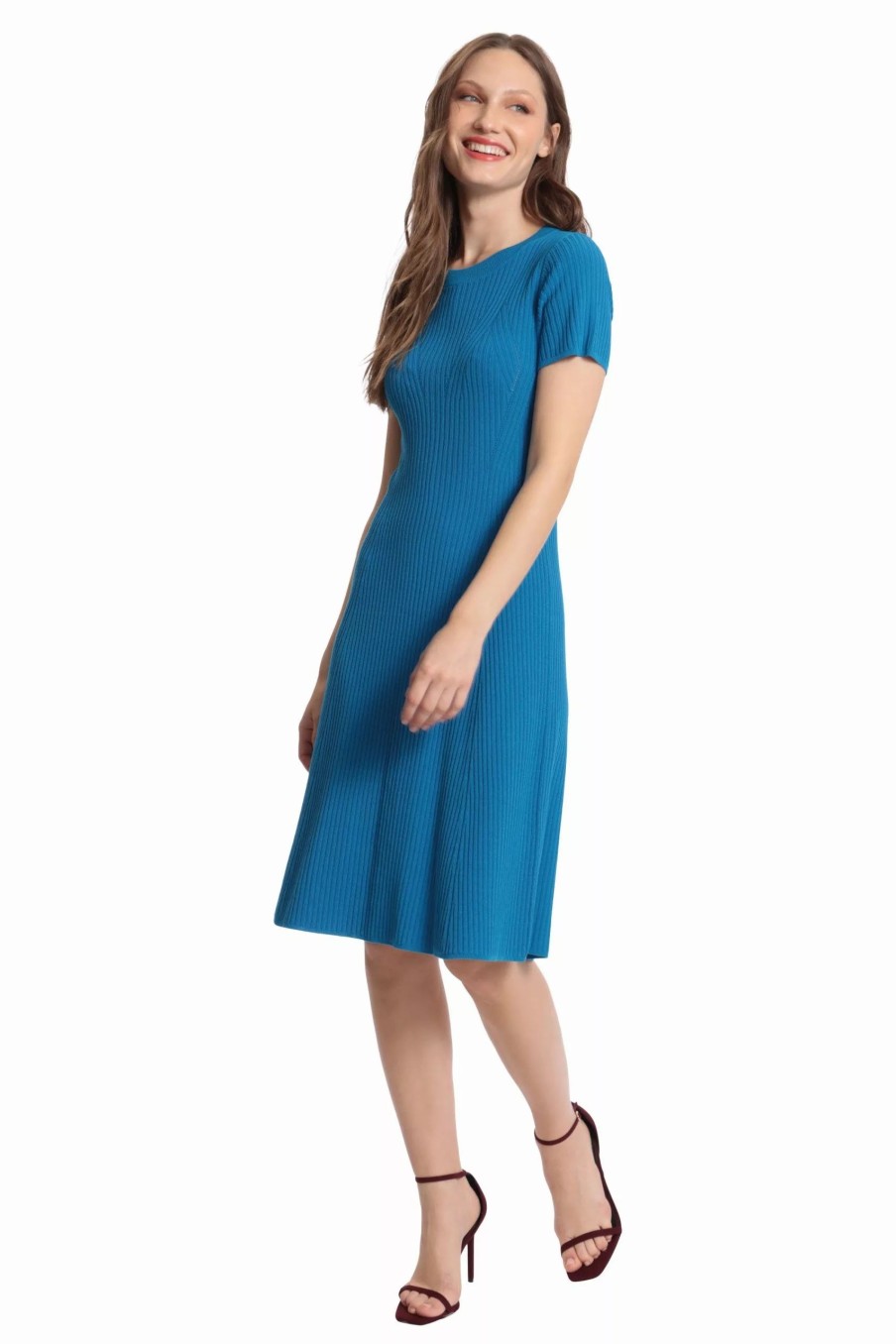 Dresses * | Donna Morgan Sage Bright Blue