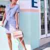 Dresses * | Belle & Bloom Summer Forever Mini Dress Light Blue