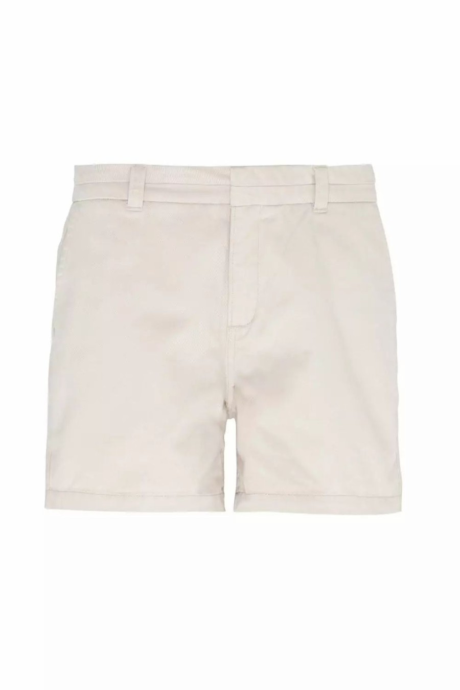 Bottoms * | Asquith & Fox Womens/Ladies Classic Fit Shorts ( ) Natural