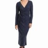 Dresses * | Maggy London Nyx Dress Navy Heather