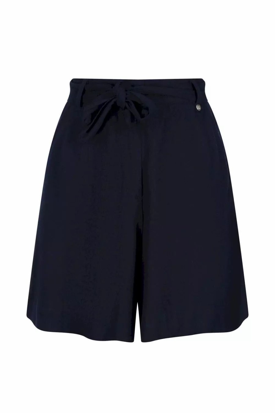 Bottoms * | Regatta Womens/Ladies Sabela Paper Bag Shorts Navy