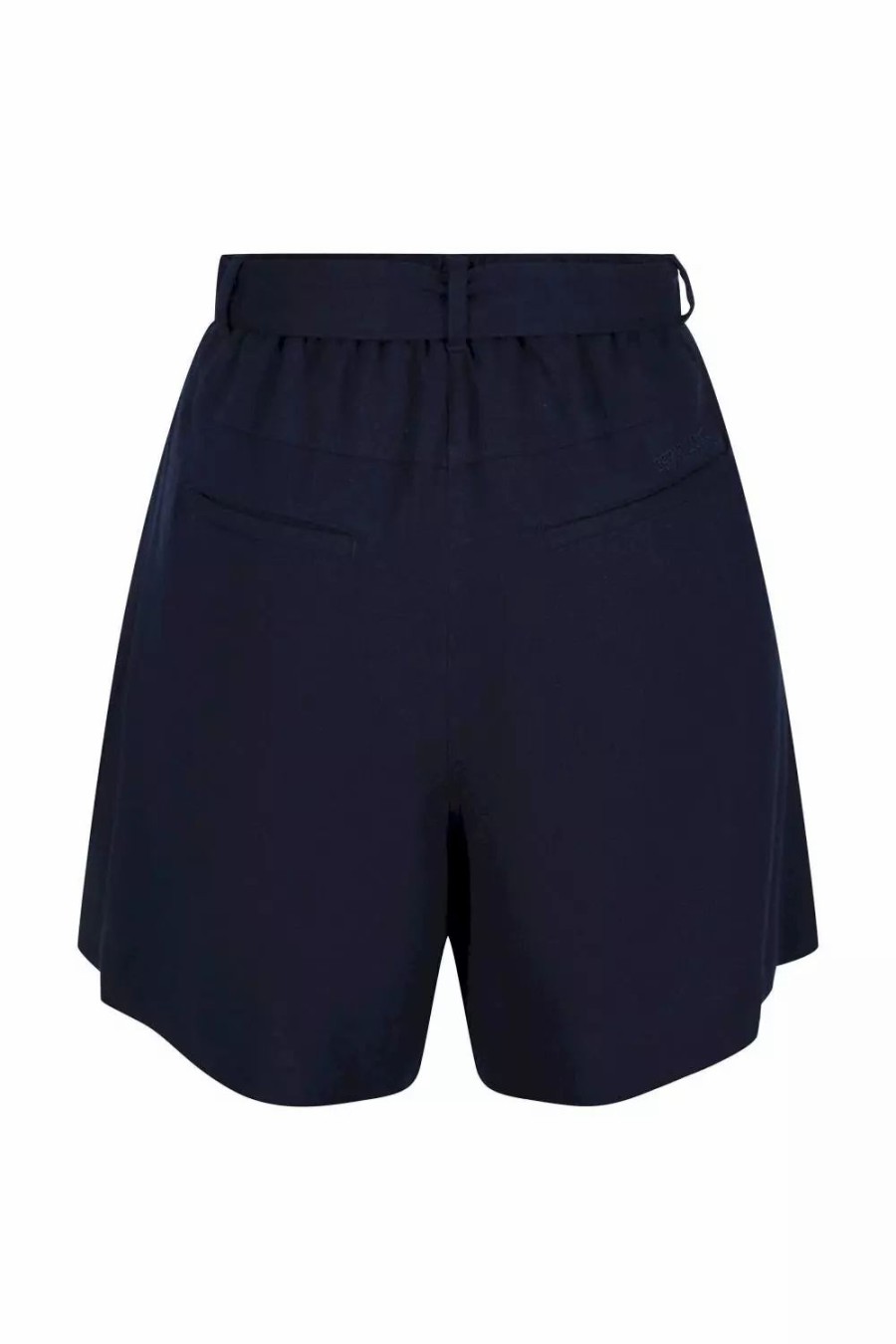 Bottoms * | Regatta Womens/Ladies Sabela Paper Bag Shorts Navy