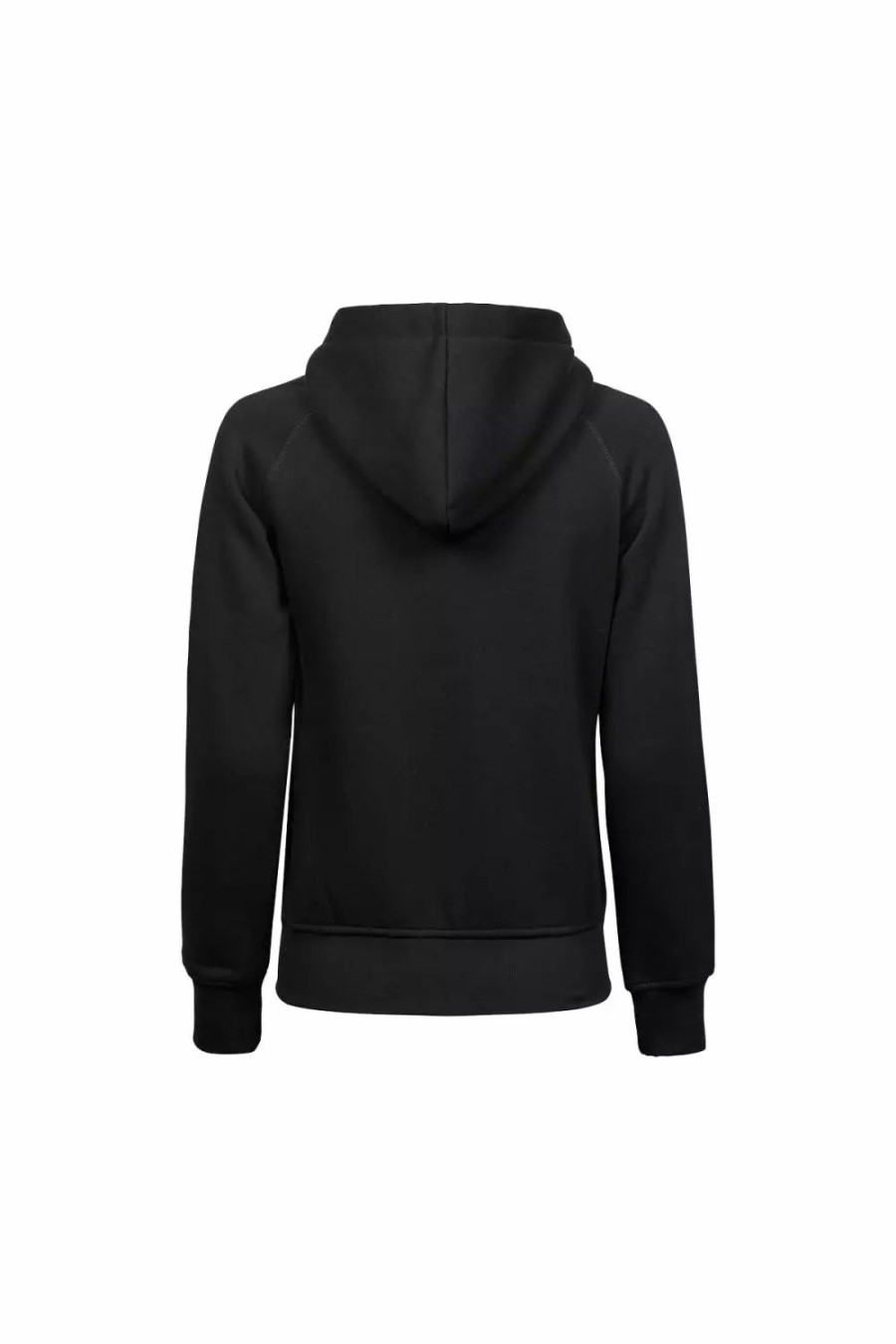 Sweatshirts & Sweaters * | Tee Jays Womens/Ladies Full Zip Hooded Sweatshirt ( ) Black