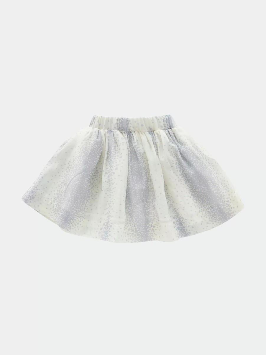 Skirts * | Omamimini Layered Organza Skirt Cream