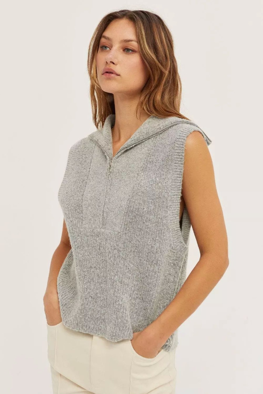 Sweatshirts & Sweaters * | Crescent Mackenzie Sweater Vest