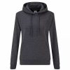 Sweatshirts & Sweaters * | Of The Loom Fruit Of The Loom Classic Lady Fit Hooded Sweatshirt ( ) Dark Heather