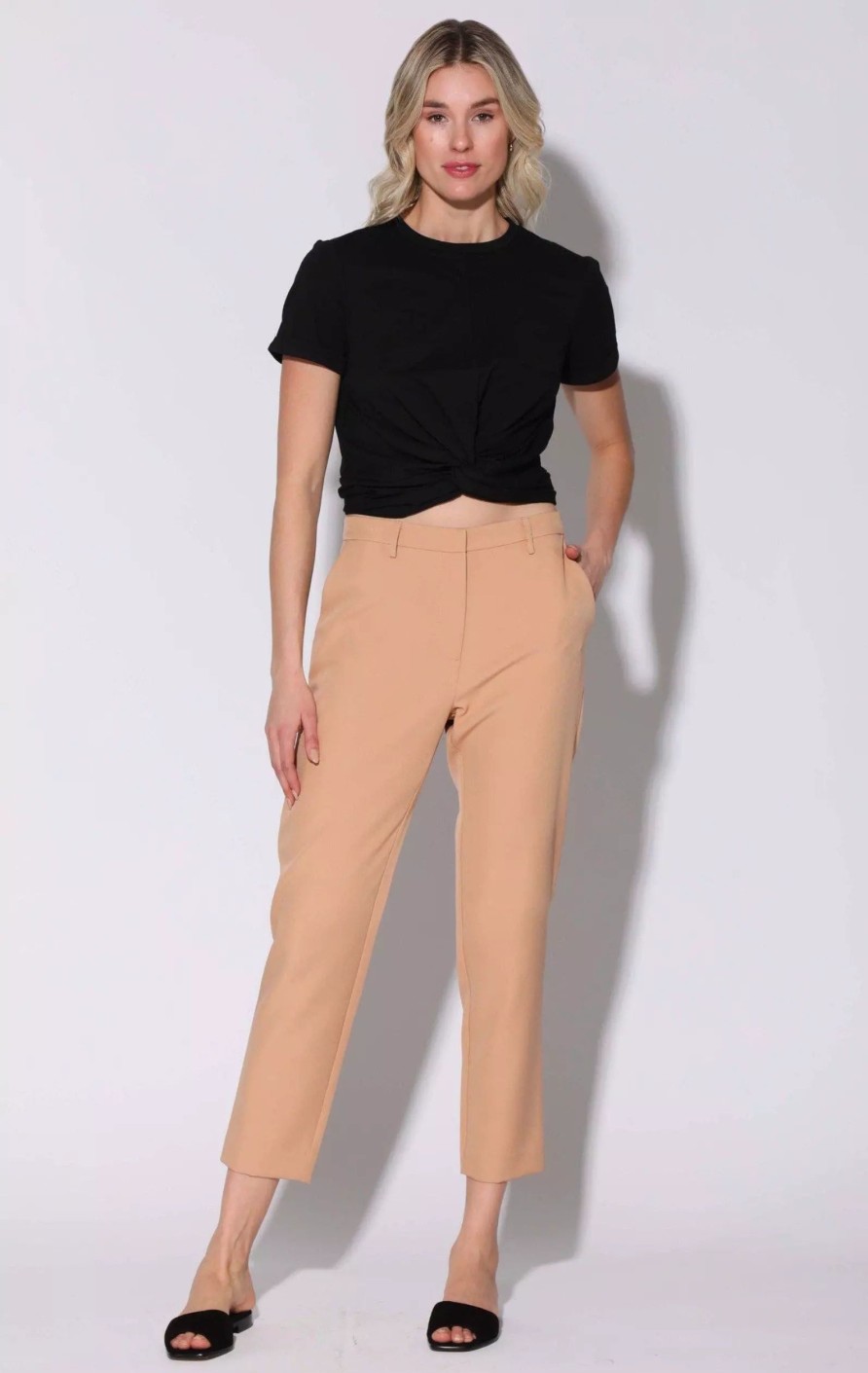 Bottoms * | Walter Baker Jack Pant, Suiting Dune