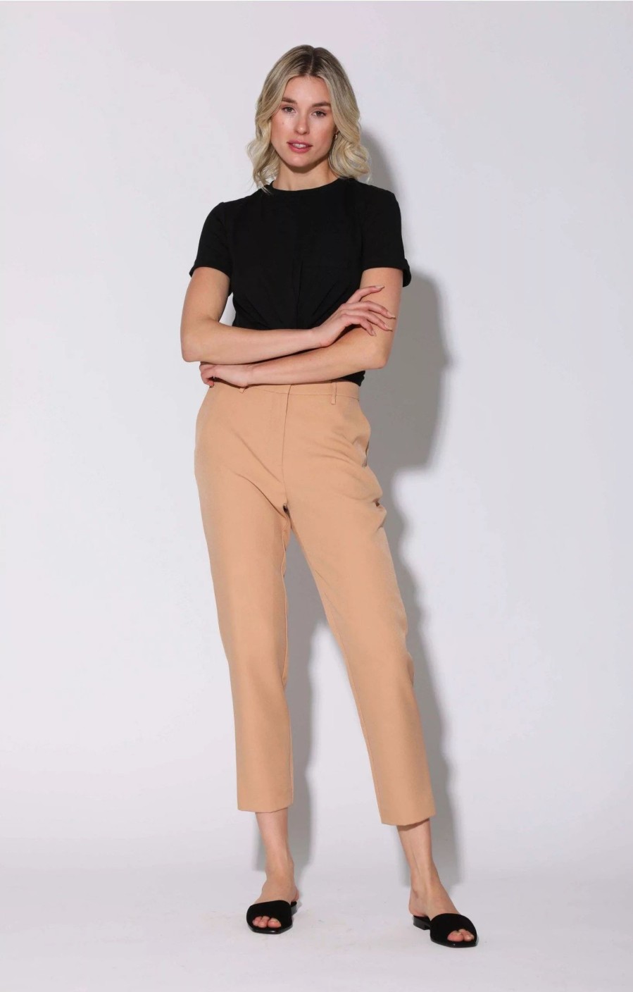 Bottoms * | Walter Baker Jack Pant, Suiting Dune