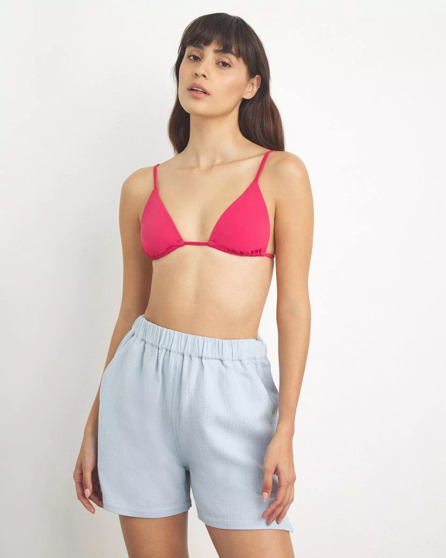 Bottoms * | Onia Elastic Gauze Short Mist