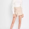 Skirts * | En Saison Madison Mini Skirt Natural