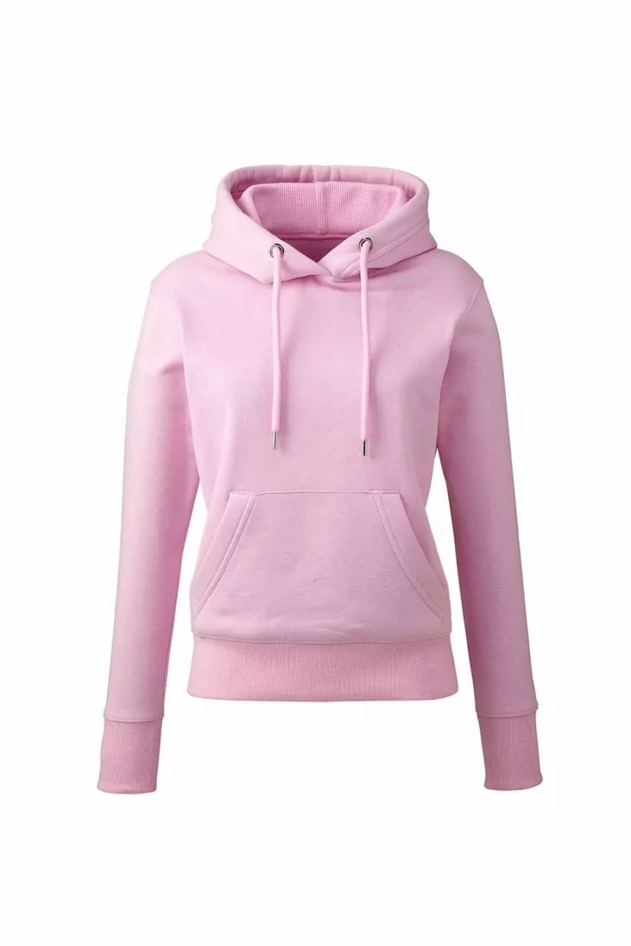 Sweatshirts & Sweaters * | Anthem Womens/Ladies Organic Hoodie ( ) Pink