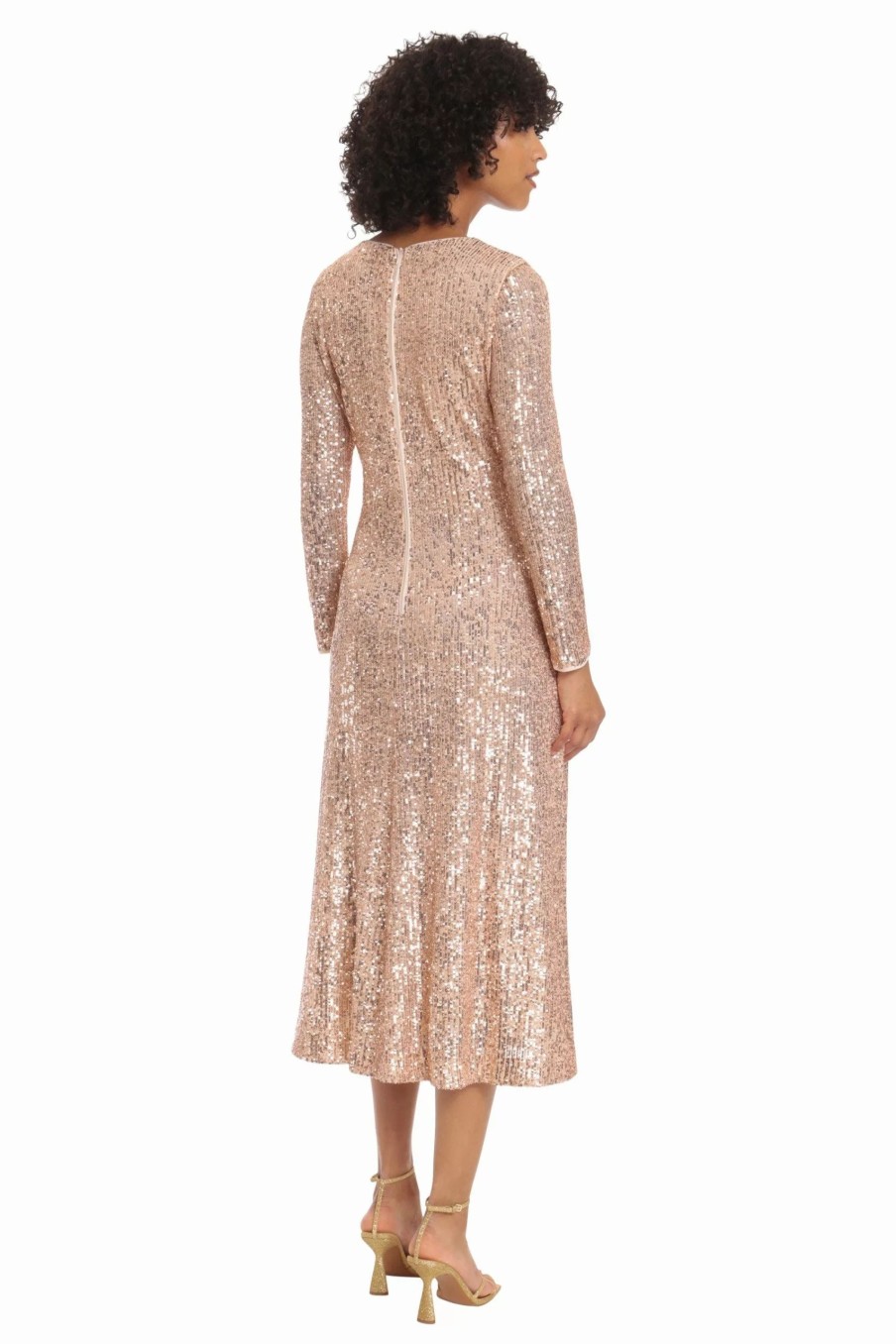 Dresses * | Maggy London Kerry Dress Rose Gold