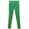 Bottoms * | Asquith & Fox Womens/Ladies Casual Chino Trousers Kelly Green