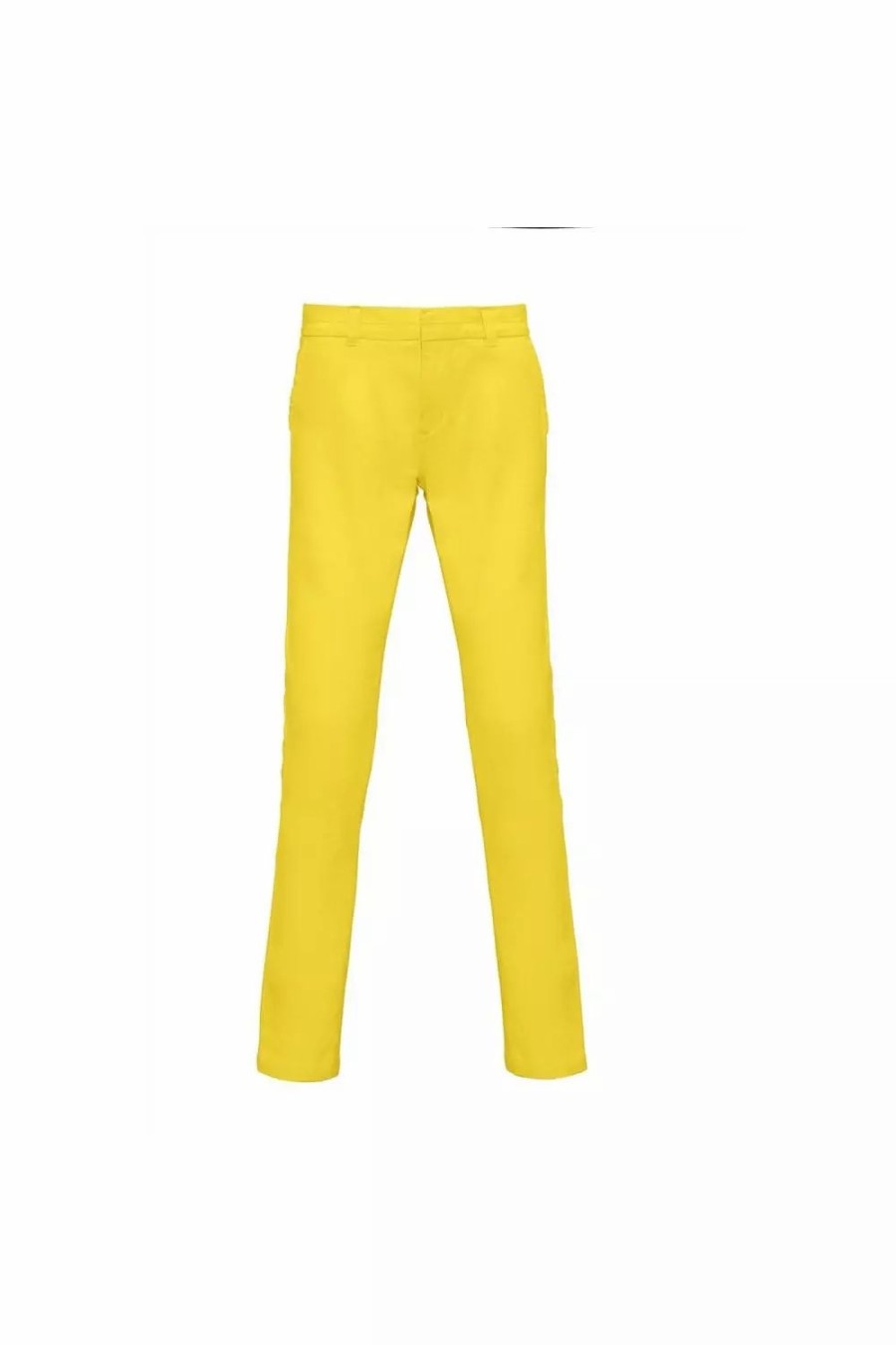 Bottoms * | Asquith & Fox Womens/Ladies Casual Chino Trousers ( ) Lemon Zest