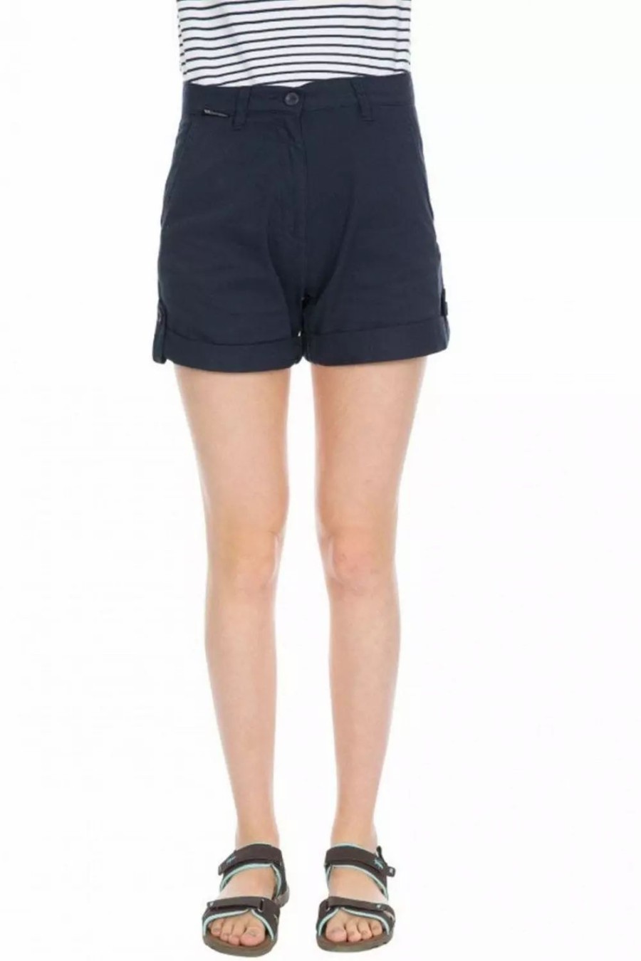 Bottoms * | Trespass Womens/Ladies Rectify Adventure Shorts Navy