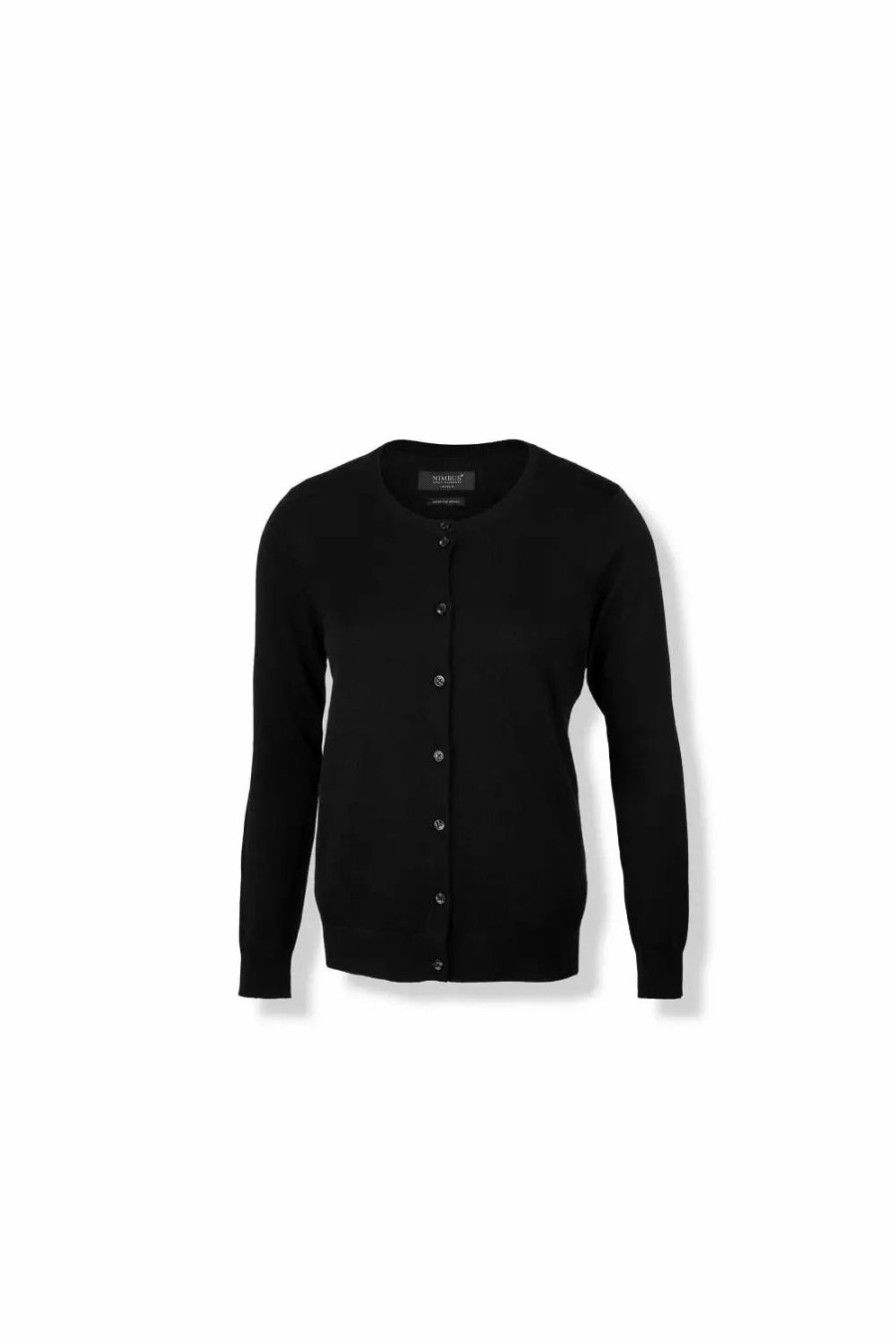 Sweatshirts & Sweaters * | Nimbus Womens/Ladies Phoenix Knitted Cardigan Black