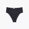 Swimwear * | Onia Sabrina Bikini Bottom Black Zebra