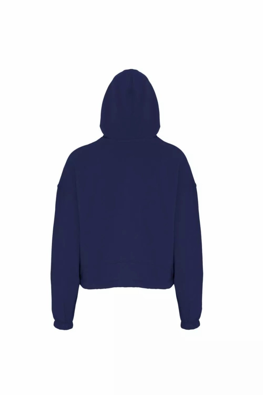 Sweatshirts & Sweaters * | Tridri Womens/Ladies Cropped Oversize Hoodie ( ) Navy