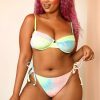 Swimwear * | Dippin Daisy'S Laguna Bottom Candy Tie Dye