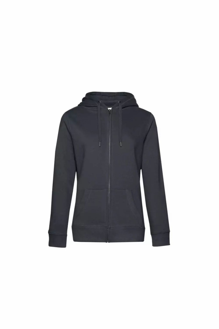 Sweatshirts & Sweaters * | B&C B&C Womens/Ladies Queen Hoodie ( ) Asphalt