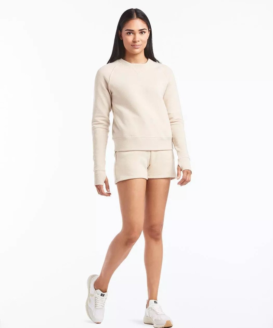 Bottoms * | Public Rec Luxe Fleece Short | Women'S Ivory