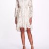 Dresses * | Marchesa Notte Abelia Dress Cream