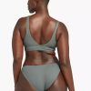 Swimwear * | Vitamin A Midori Classic Bottom Sea Green Ecorib