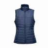 Sweatshirts & Sweaters * | Stormtech Womens/Ladies Nautilus Quilted Body Warmer Navy Blue