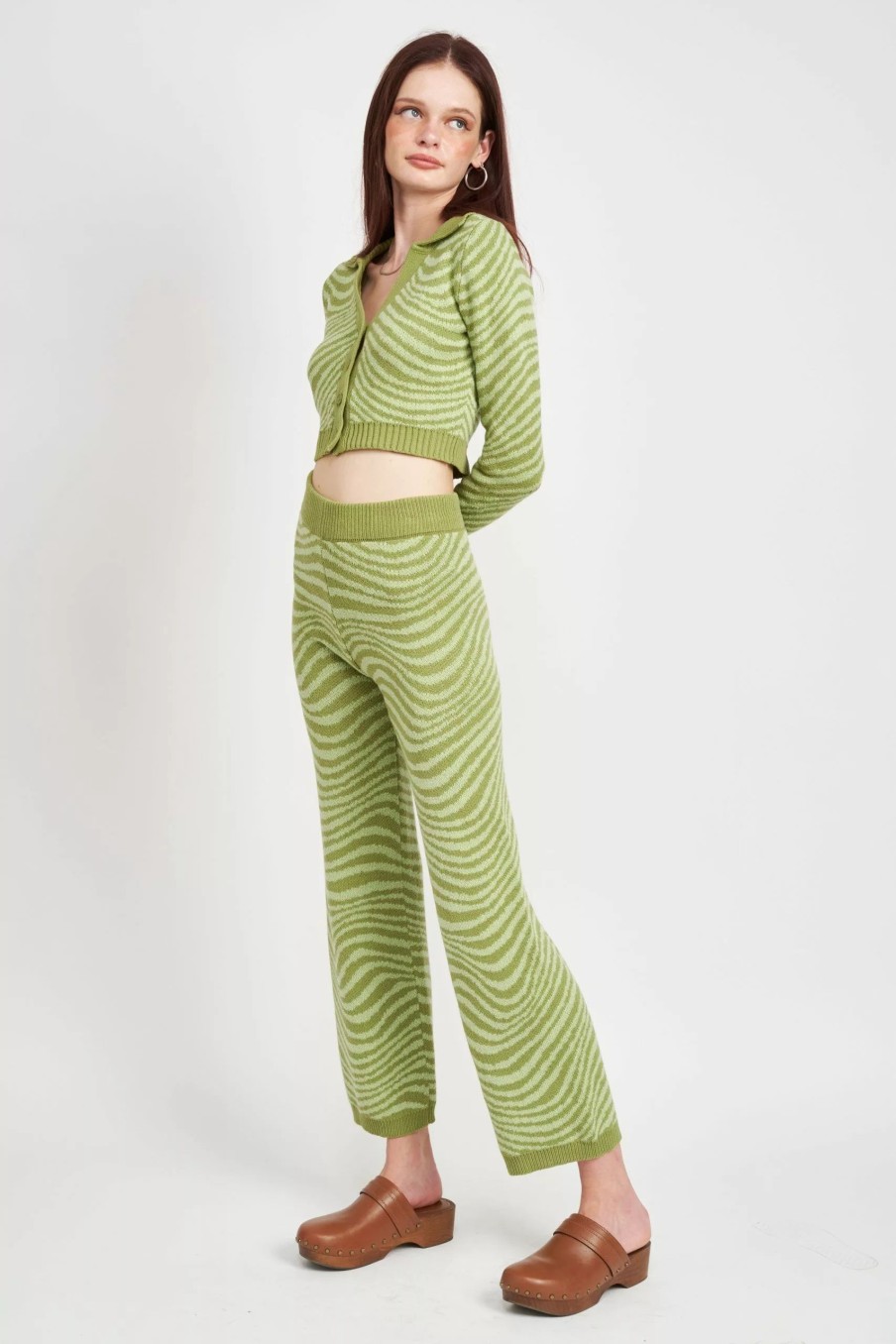 Bottoms * | Emory Park Daphne Pants Sage