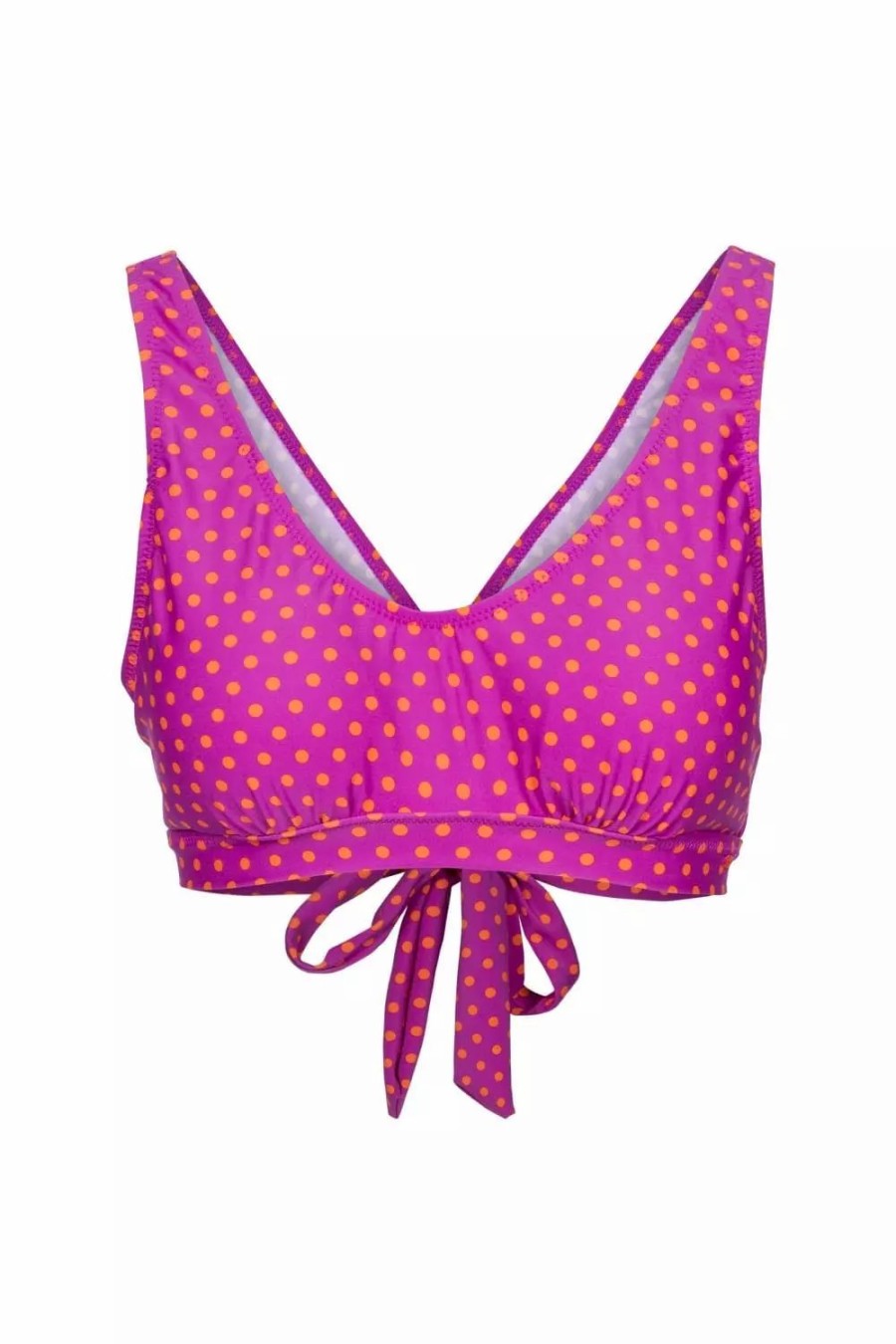 Swimwear * | Trespass Womens/Ladies Natalia Bikini Top ( ) Purple Orchid Spot