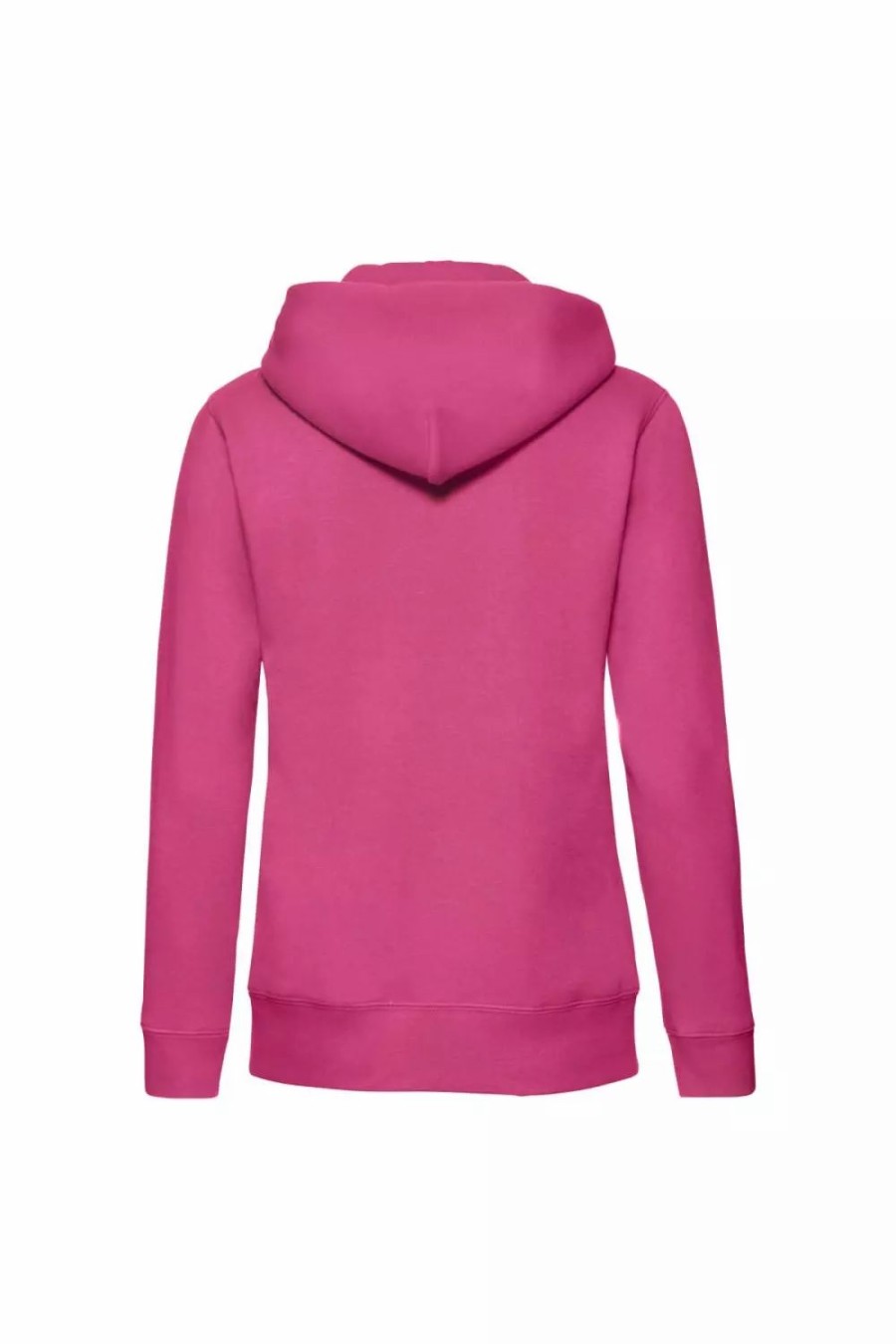 Sweatshirts & Sweaters * | Fruit Of The Loom Of The Loom Ladies Lady-Fit Hooded Sweatshirt Jacket ( ) Fuchsia