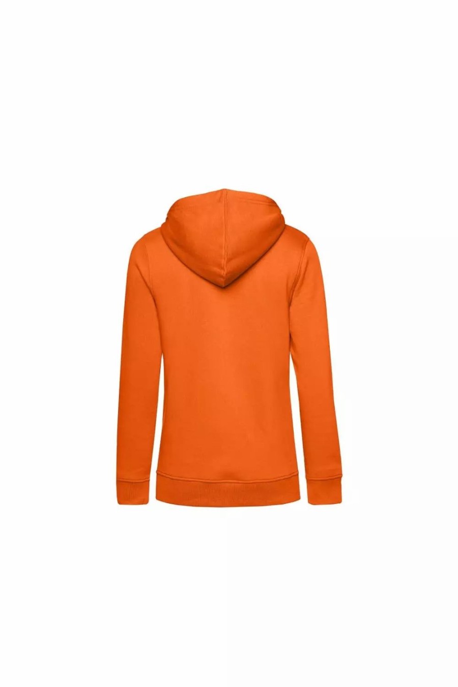 Sweatshirts & Sweaters * | B&C B&C Womens/Ladies Organic Hoodie ( ) Orange